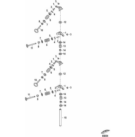 Fj�der ventil Mercury