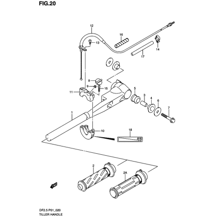 Friktionsvred Suzuki