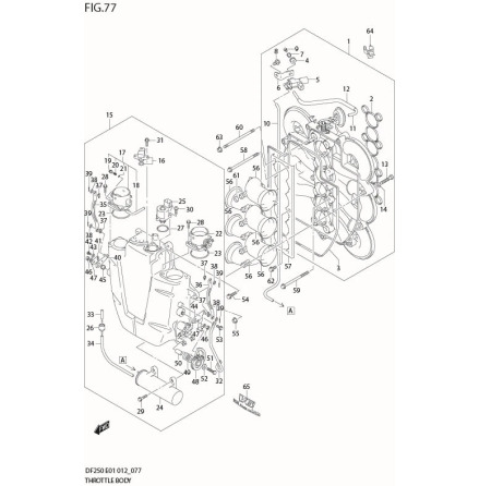 Packning gasspj�ll Suzuki
