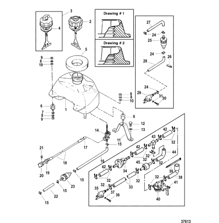Br�nsleslang Tohatsu 4-5 hk, 2t