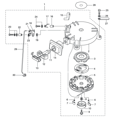 H�llare startfj�der Tohatsu