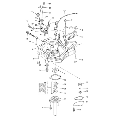 Platta avgas Mercury