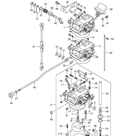 Plugg f�rgasare Suzuki