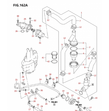 Termostatlock Suzuki