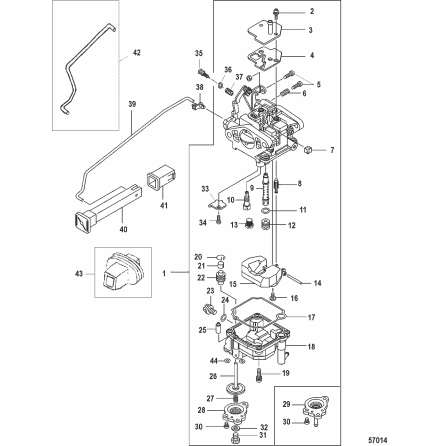Lock f�rgasare Mercury