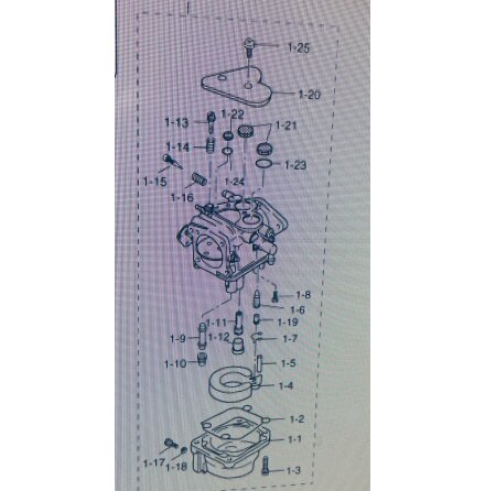 Gummit�tning f�rgasare Tohatsu