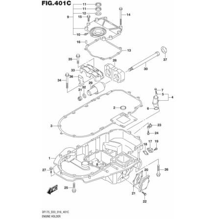 Nippel vattenretur Suzuki