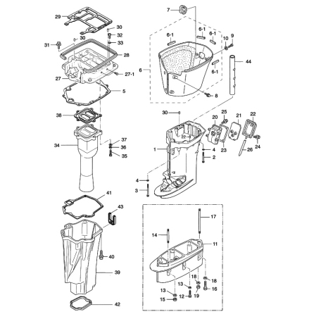 Gummilist sidok�pa Tohatsu