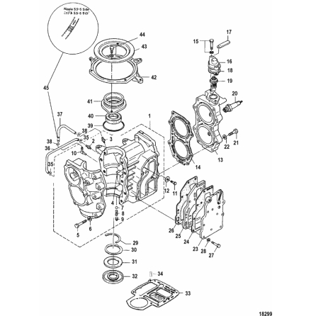 Lock avgaskylning Mercury