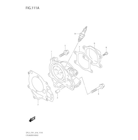 Topplocksbult Suzuki