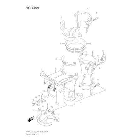 Platta grundsmyg Suzuki