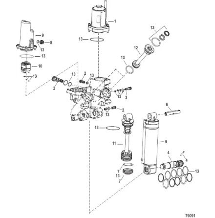 Ventilsats trim Mercury