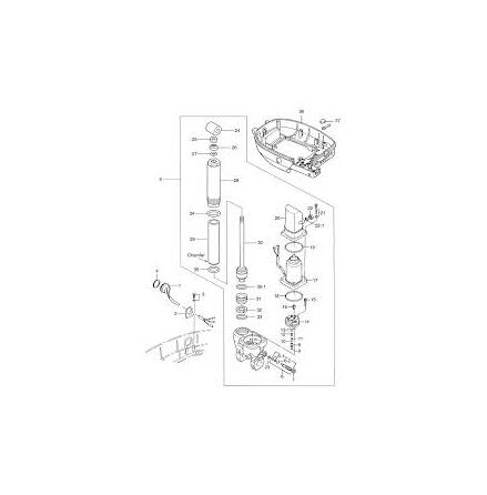 F�ste trimkolv Mercury
