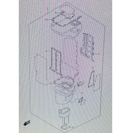 Motorpackningssats Suzuki