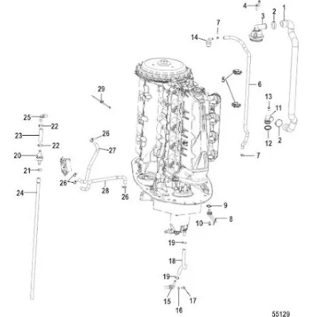Slang termostat Mercury