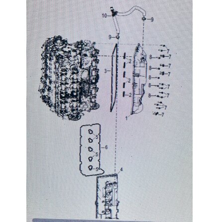 Ventilk�pspackning Mercury