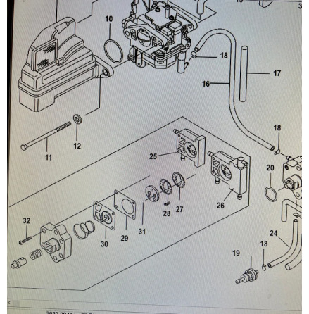 Check valve br�nslepump Tohatsu