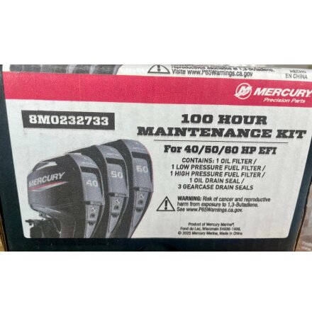 Motorservicesats 100 tim Mercury F 40-60