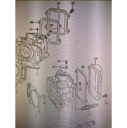 Ventilk�pspackning Suzuki