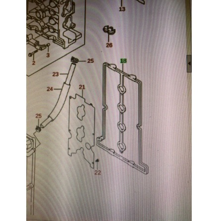 Ventilk�pspackning Suzuki