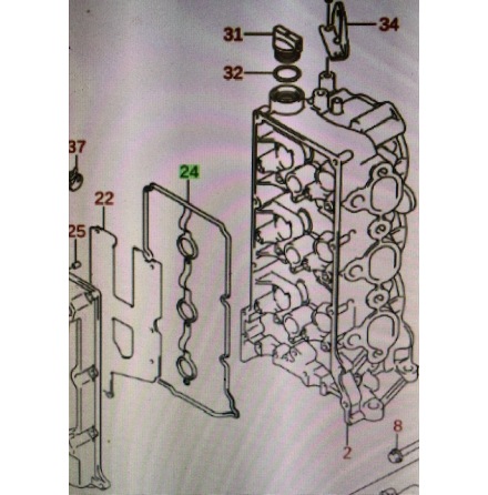 Ventilk�pspackning Suzuki