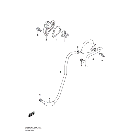 Termostattillbeh�r Suzuki