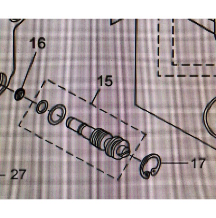Manuell releaseventil Tohatsu