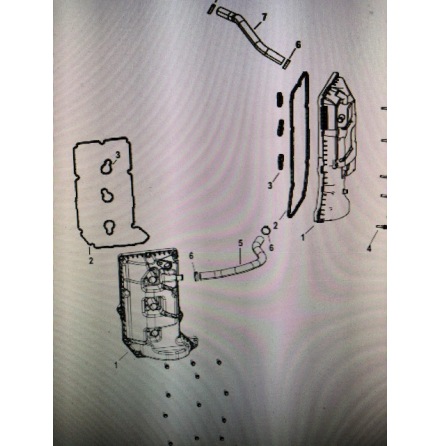 Ventilk�pspackning Mercury