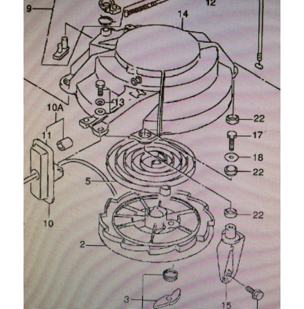 Startfj�der Suzuki