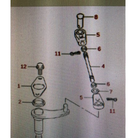 F�ste gasl�nk Suzuki