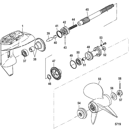 Clutch v�xelhus Mercury