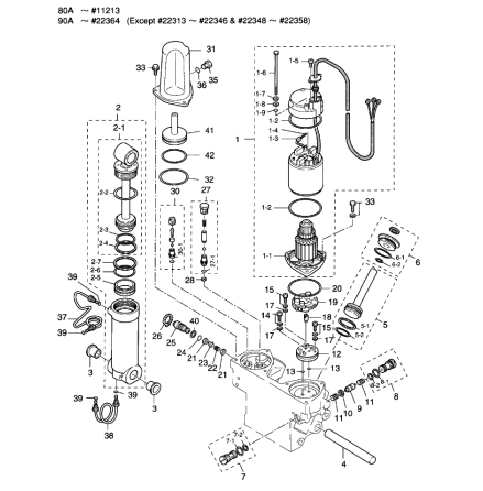 O-ring trimmotor Tohatsu