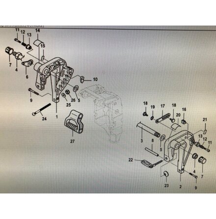 Upph�ngningsbygel Mercury
