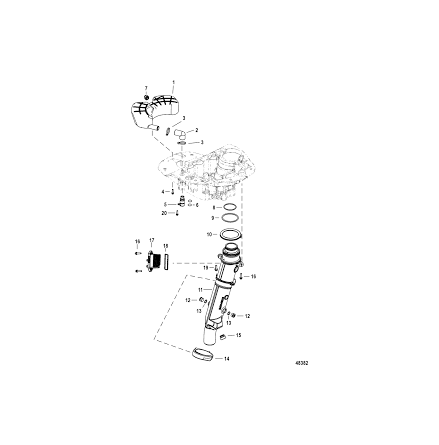 T�tning strainer Mercury