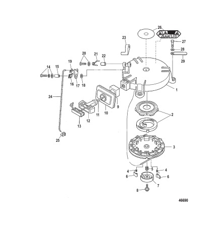 Kam, startsp�rr Mercury