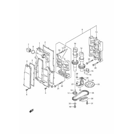 Kedjestr�ckare Suzuki