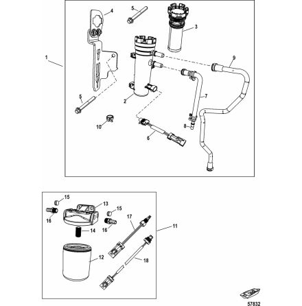 Br�nsleanslutning Mercury