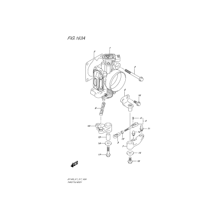 Packning gasspj�ll Suzuki